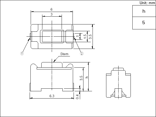 SKQMBBE010规格图纸