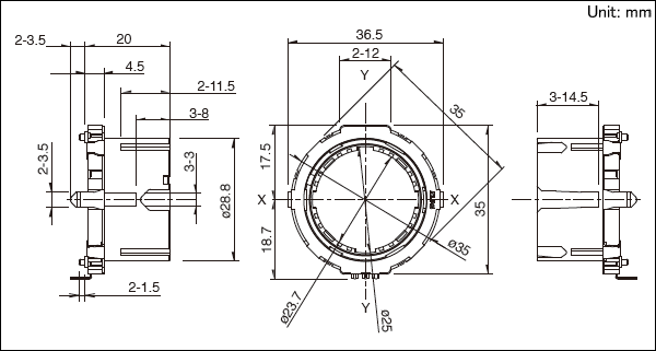 EC35A规格图纸